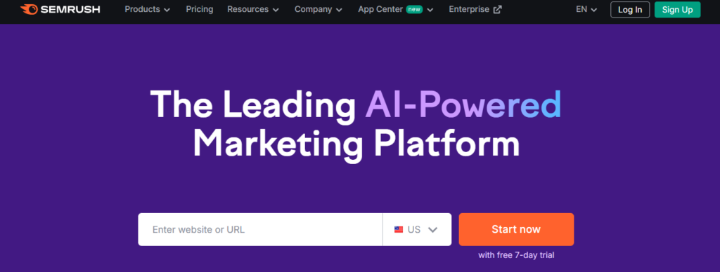SEMrush overview