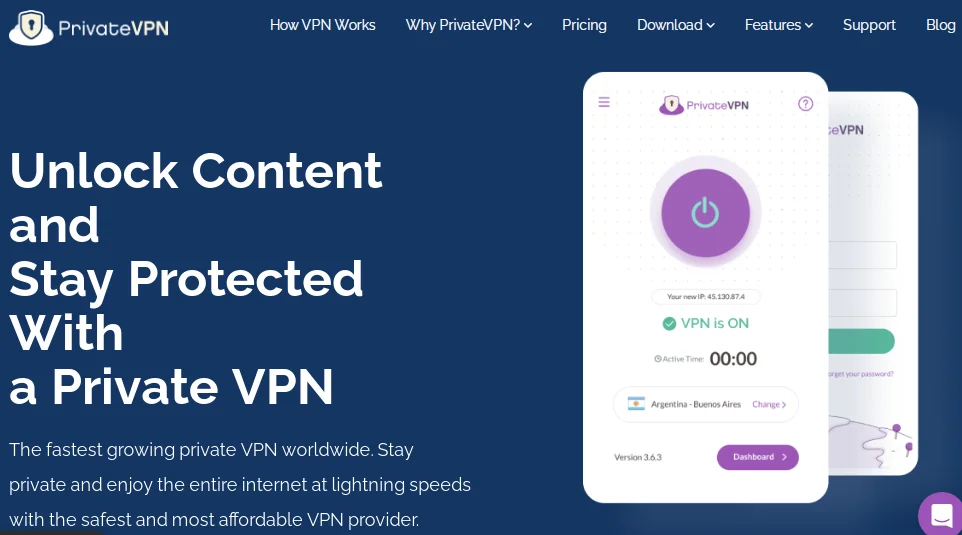 privatevpn overview