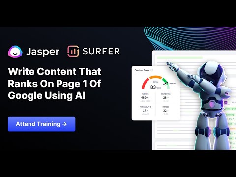 SurferSEO + Jasper