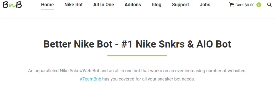 Better Nike Bot Review