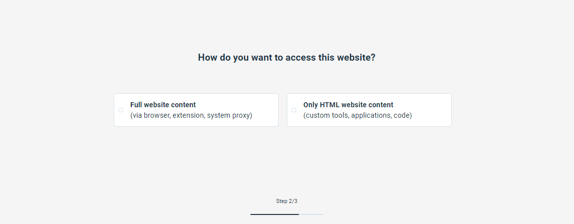 access website