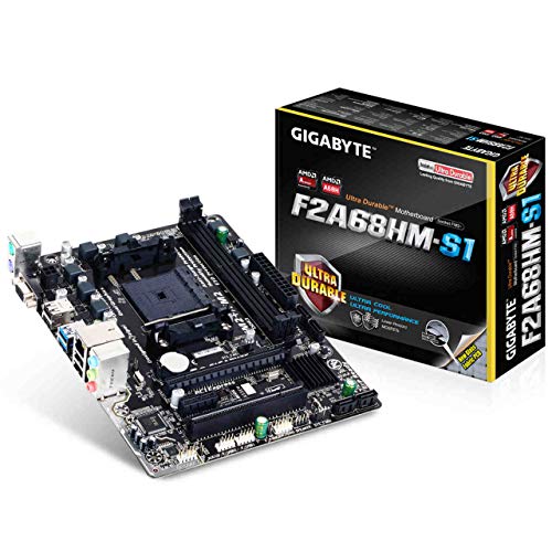 GA-F2A68HM-S1 Durable Motherboard with FDedicated Audio Hardware Zone.Native USB 3.0 and SATA3 Ports with RAID Support