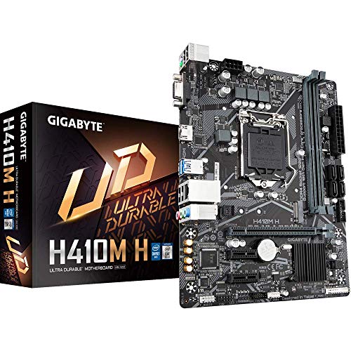 GIGABYTE H410M H Ultra Durable Motherboard - Best gaming motherboard under 6000