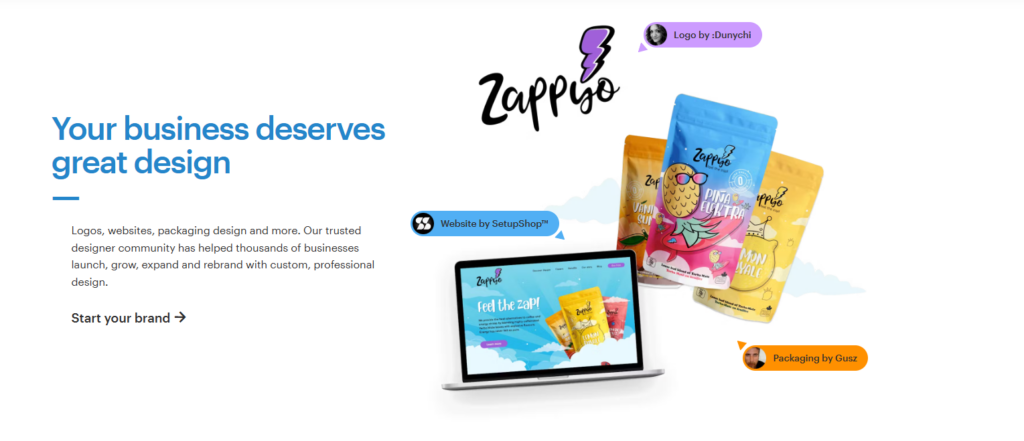Features of 99designs