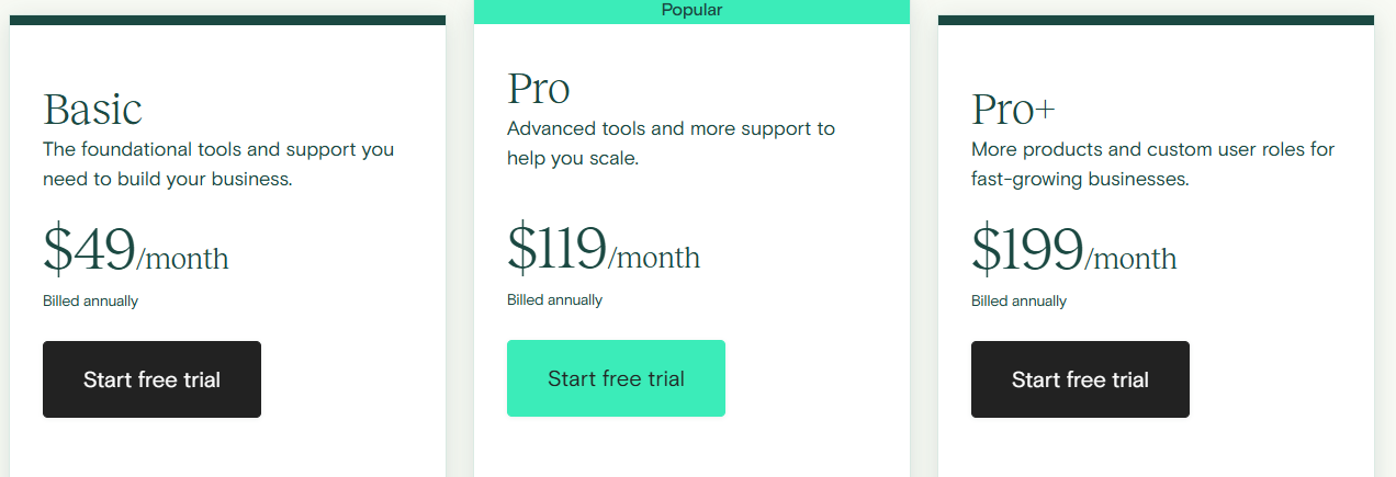 teachable pricing