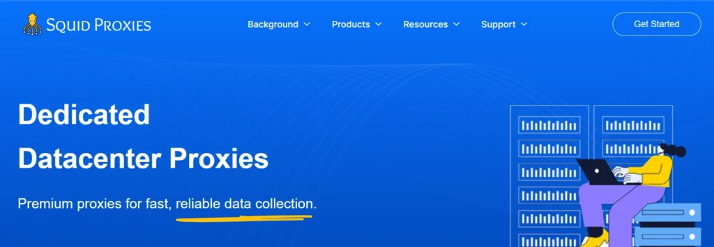 Squid proxies Datacenter Proxies