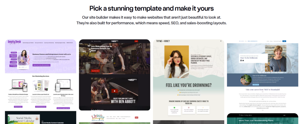 podia templates