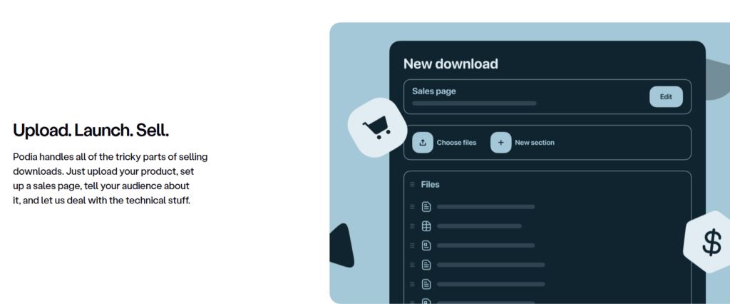 Podia Digital Downloads