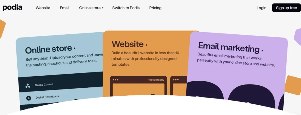 podia email marketing