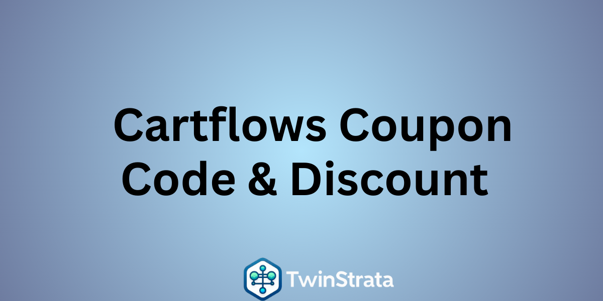 Cartflows Coupon code & Discountt