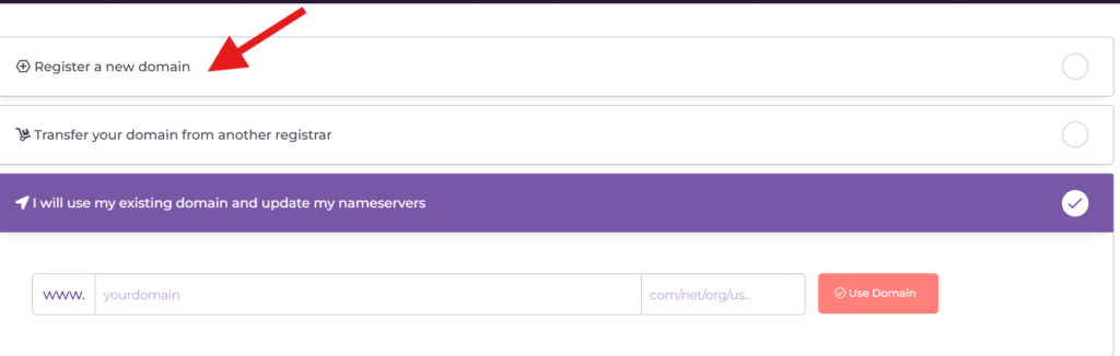 Hostarmada registration