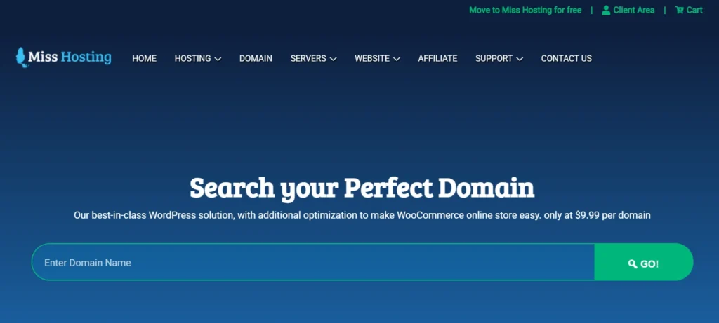 Miss Hosting overview 