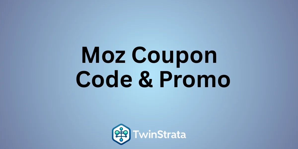 Moz Coupon Code & Promo