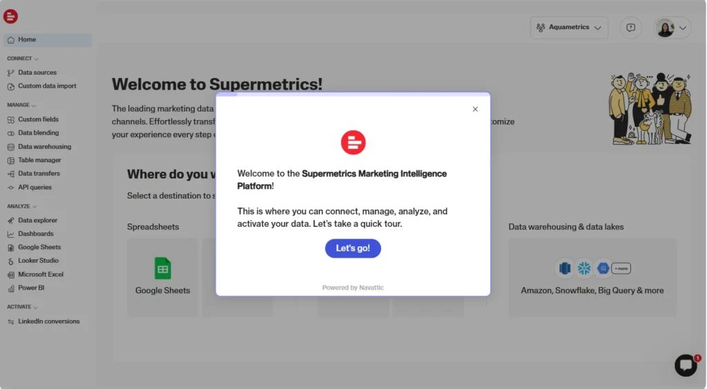 Supermetrics getting started
