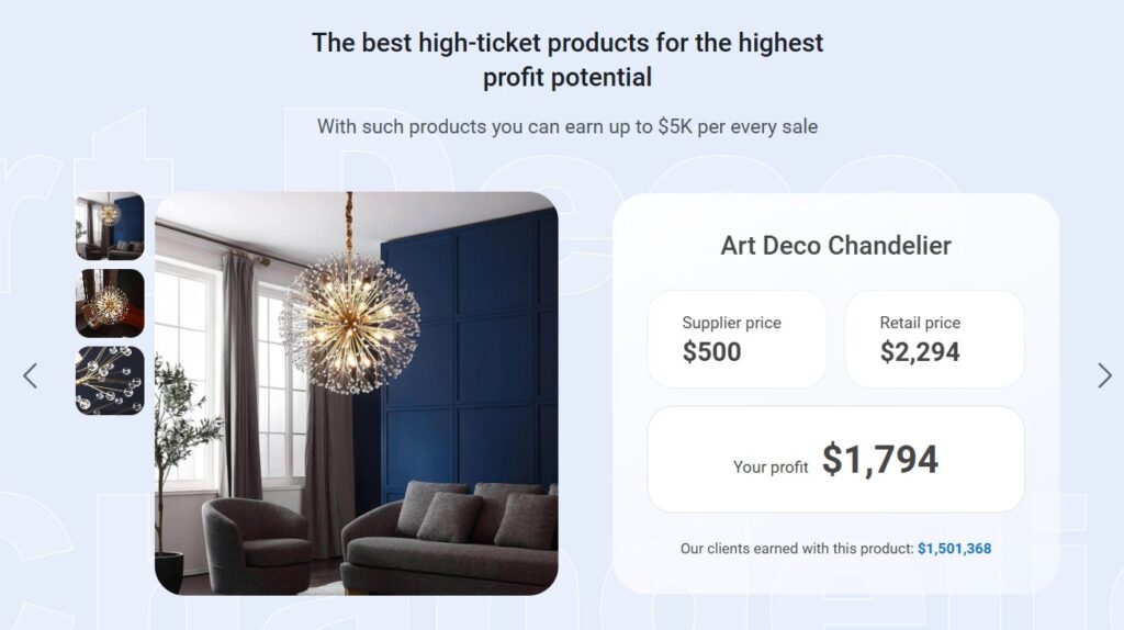 High-Ticket Dropshipping
