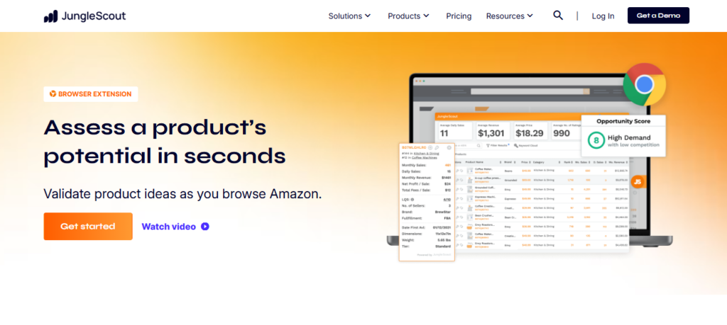 Jungle Scout Browser Extension