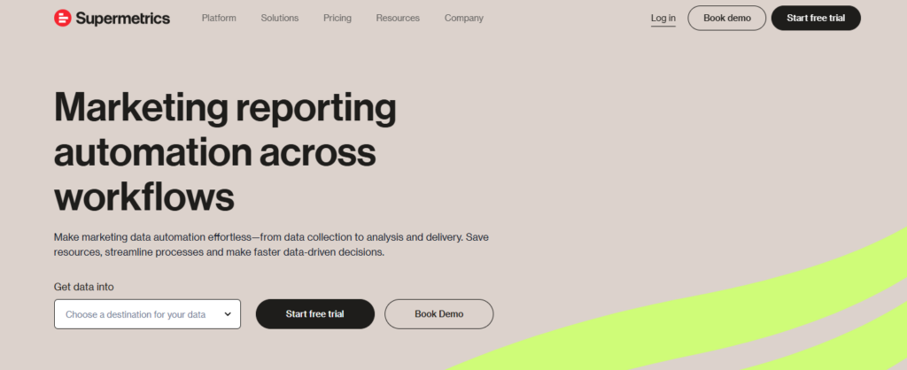 Supermetrics Automated Data Pulling