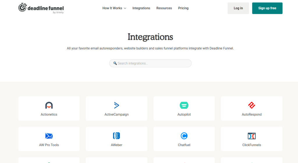 Deadline Funnel Email Integrations