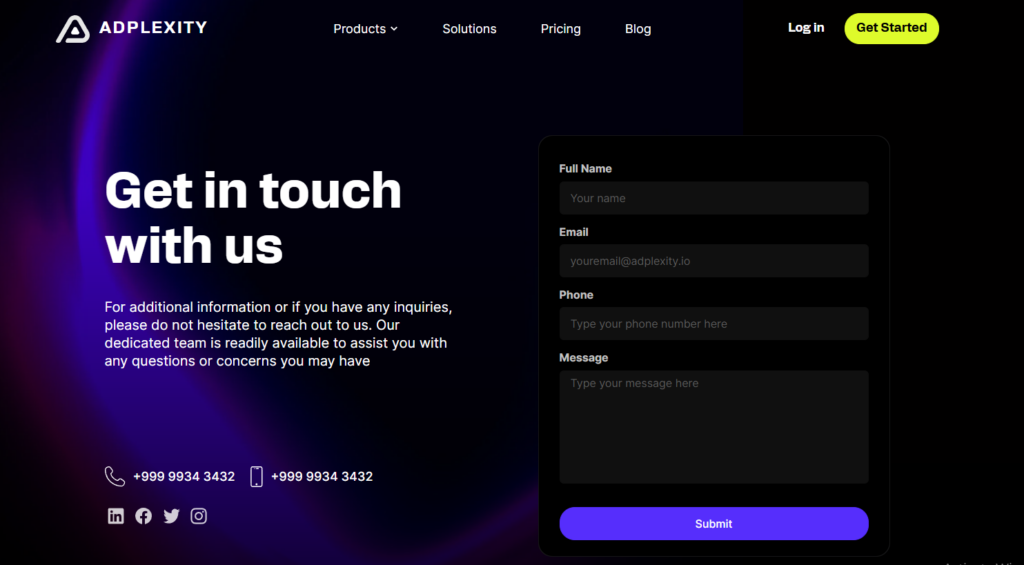 adplexity support