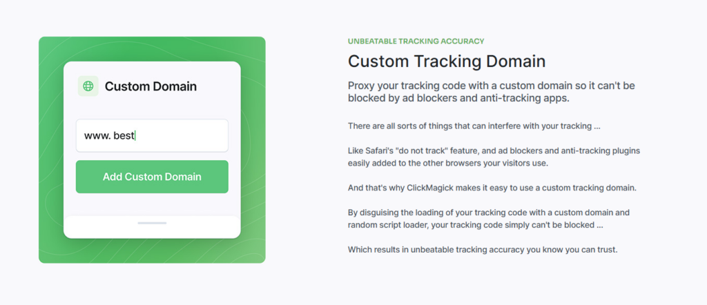 ClickMagick Unblockable Tracking Code