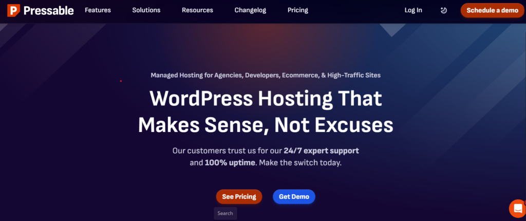 pressable overview