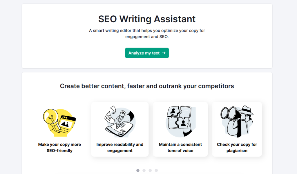 Semrush Content Analyzer & SEO Writing Assistant