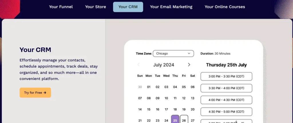 Clickfunnels CRM 