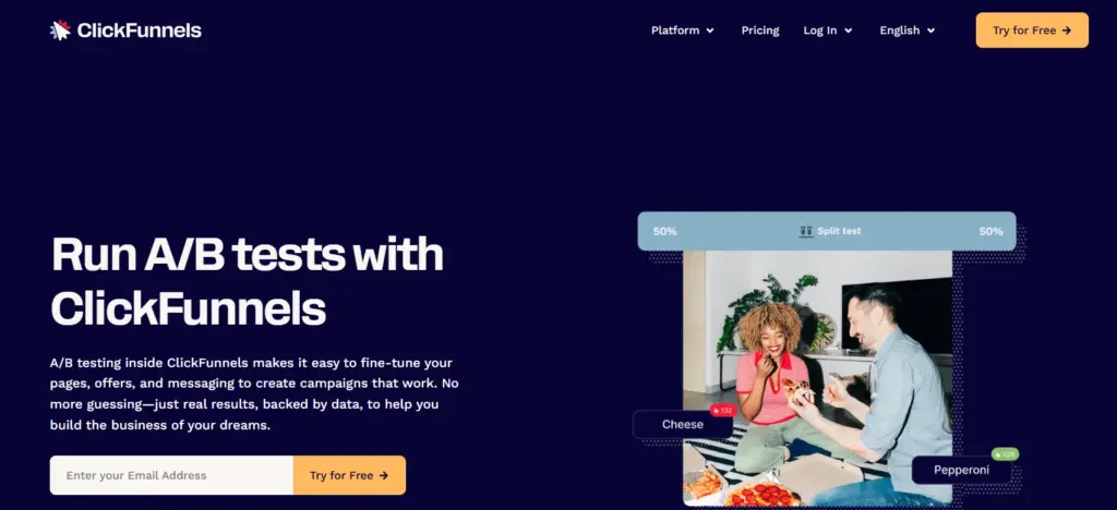 Clickfunnels A/B Testing