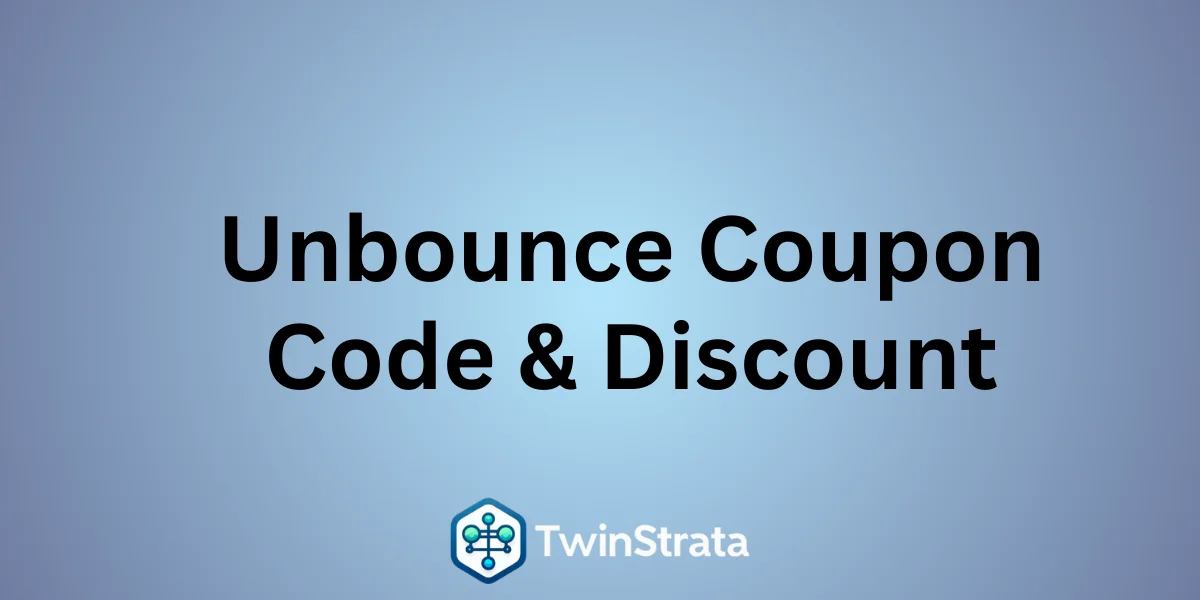 Unbounce Coupon Code & Discount