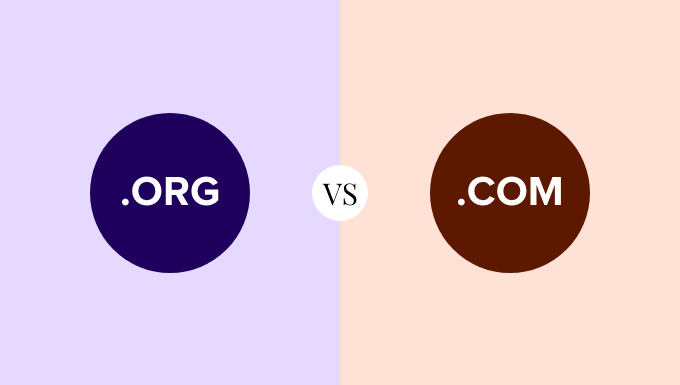 .Org vs. .Com