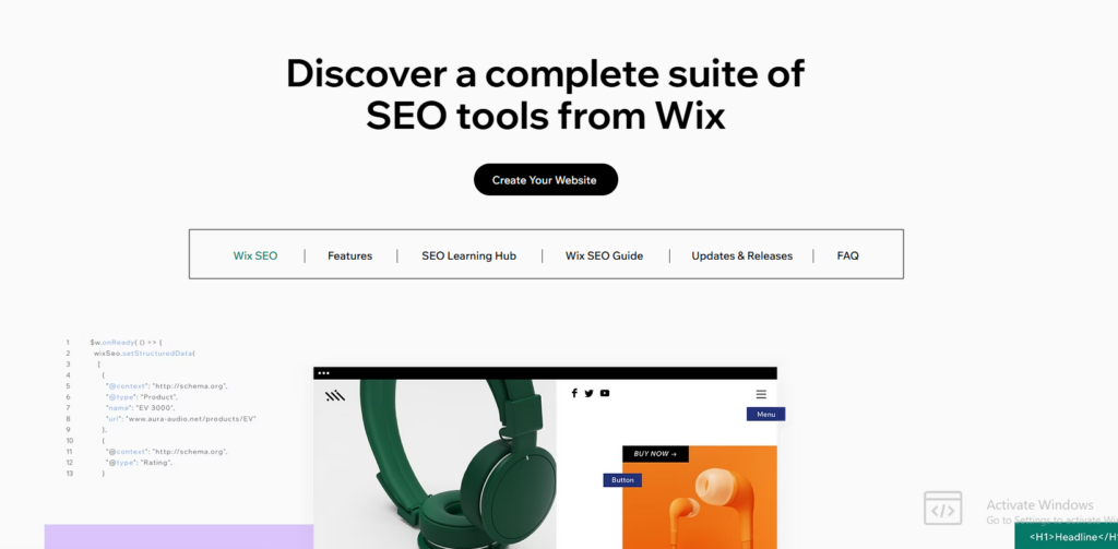 Wix SEO Tools