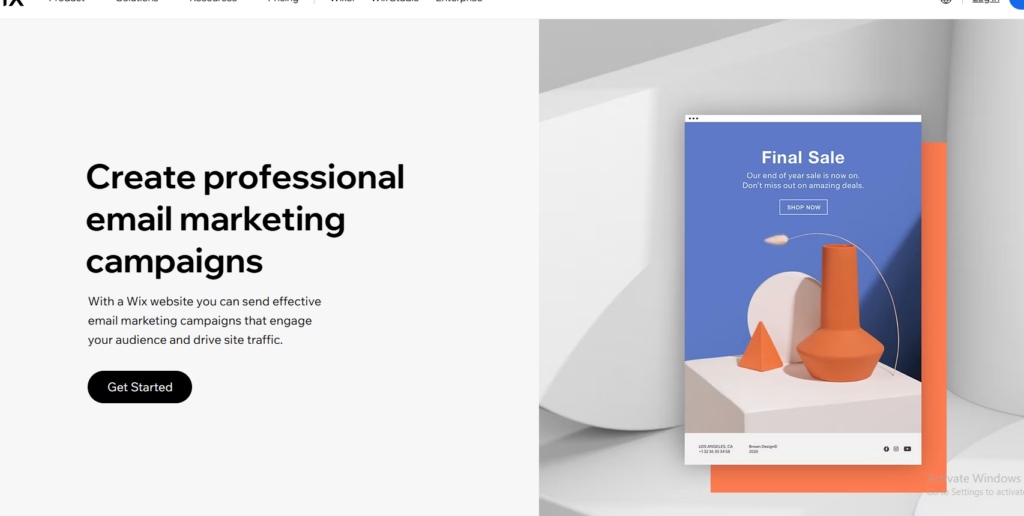 Wix Email Marketing