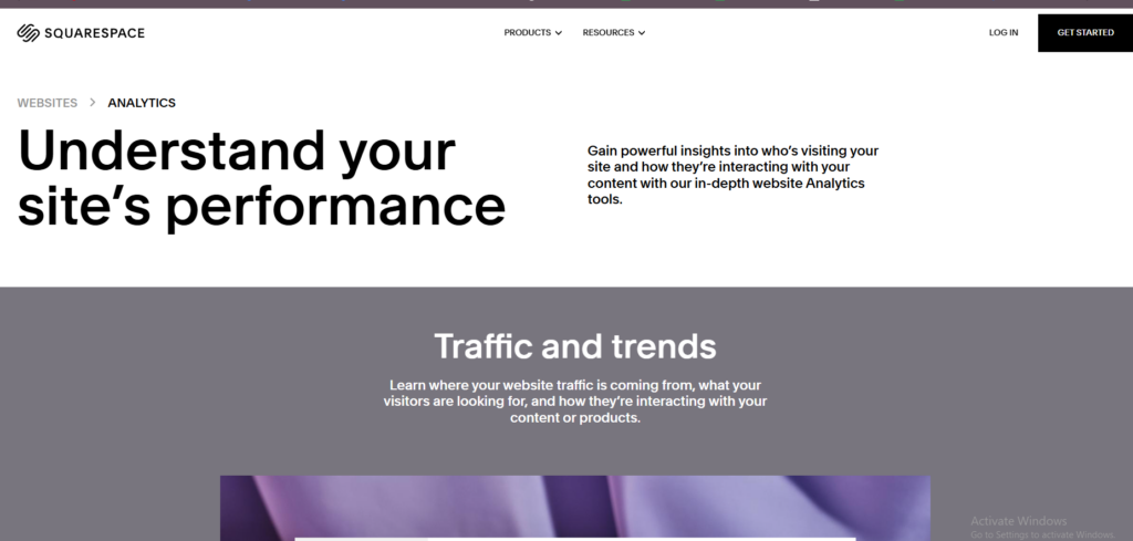 Squarespace Analytics