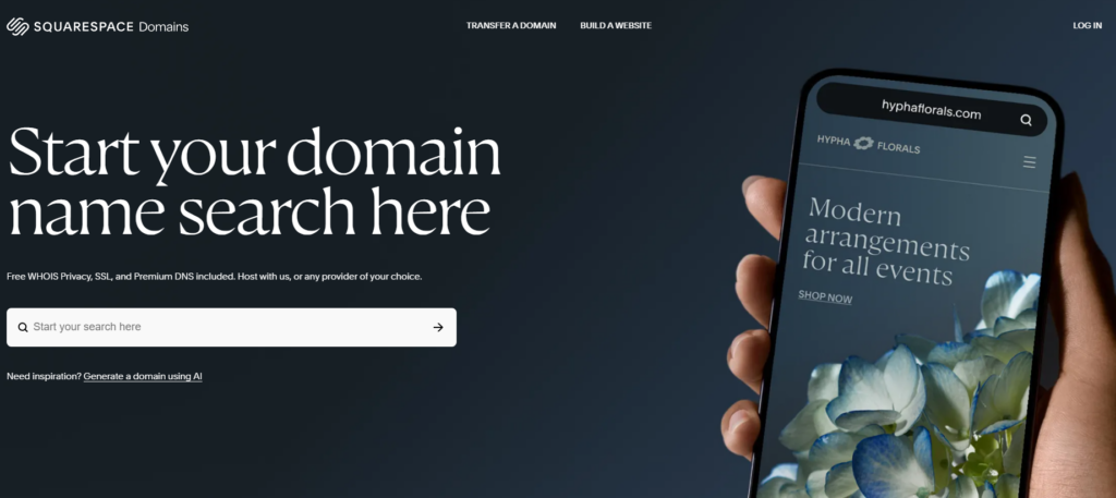Squarespace Domain Name Integration