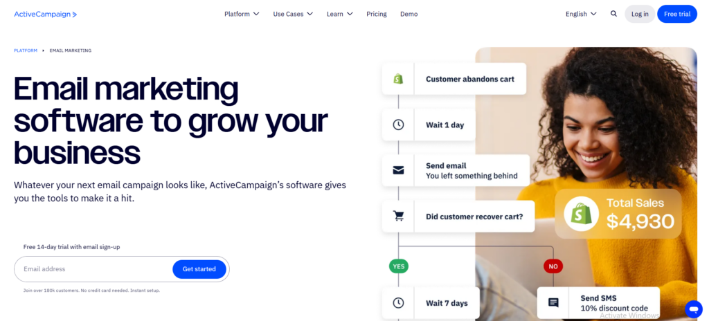 ActiveCampaign Email Marketing Automation