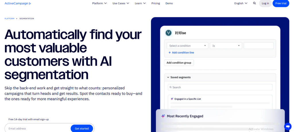 ActiveCampaign Segmentation & Personalization