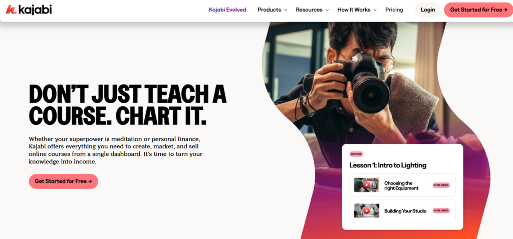 Kajabi Online Course Creator