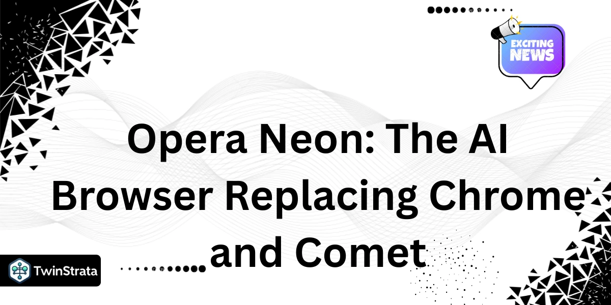 Opera Neon: The AI Browser Replacing Chrome and Comet