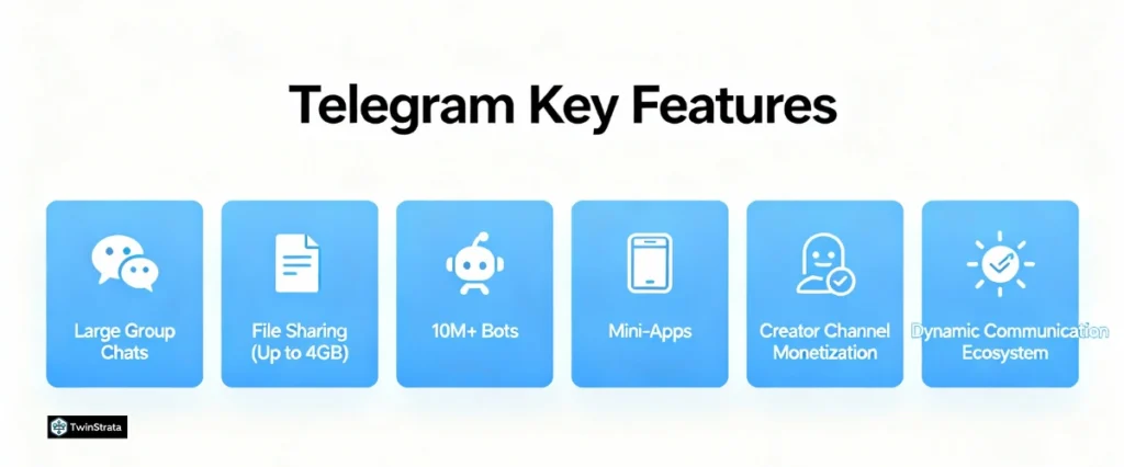 Telegram's Expansive Features and Ecosystem