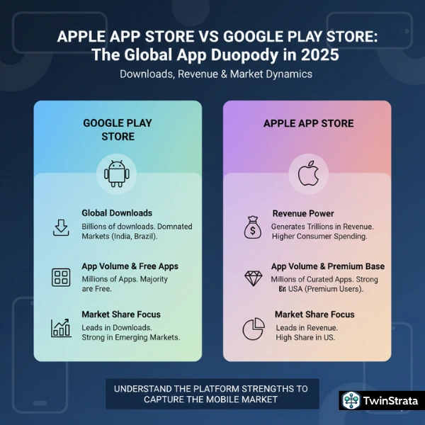 Apple App Store vs. Google Play Store