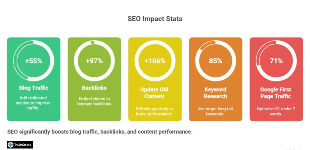 Backlinks, Keywords, and Traffic Wins