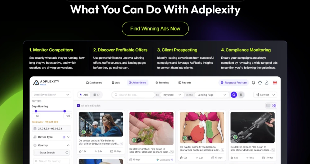 Adplexity-key features