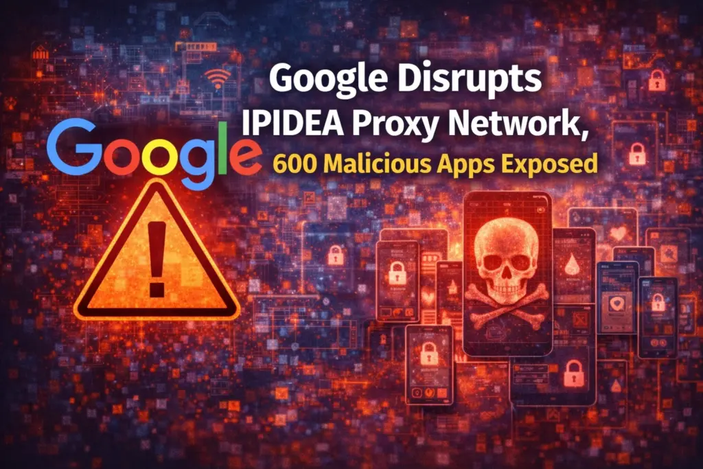 Google Disrupts IPIDEA Proxy Network, 600 Malicious Apps Exposed