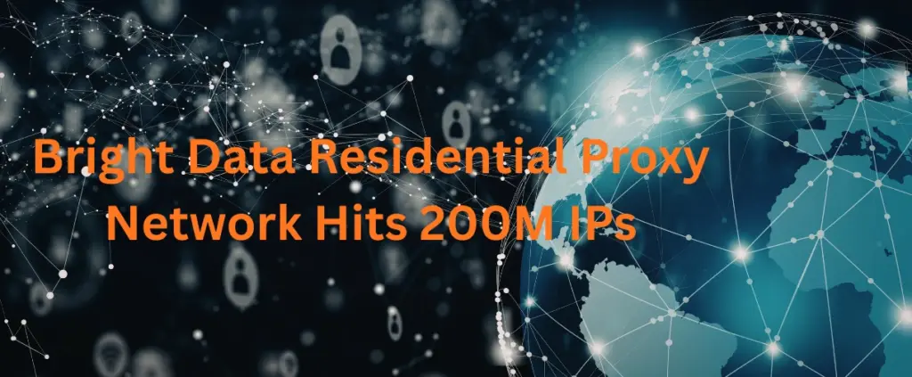 Bright Data Residential Proxy Network