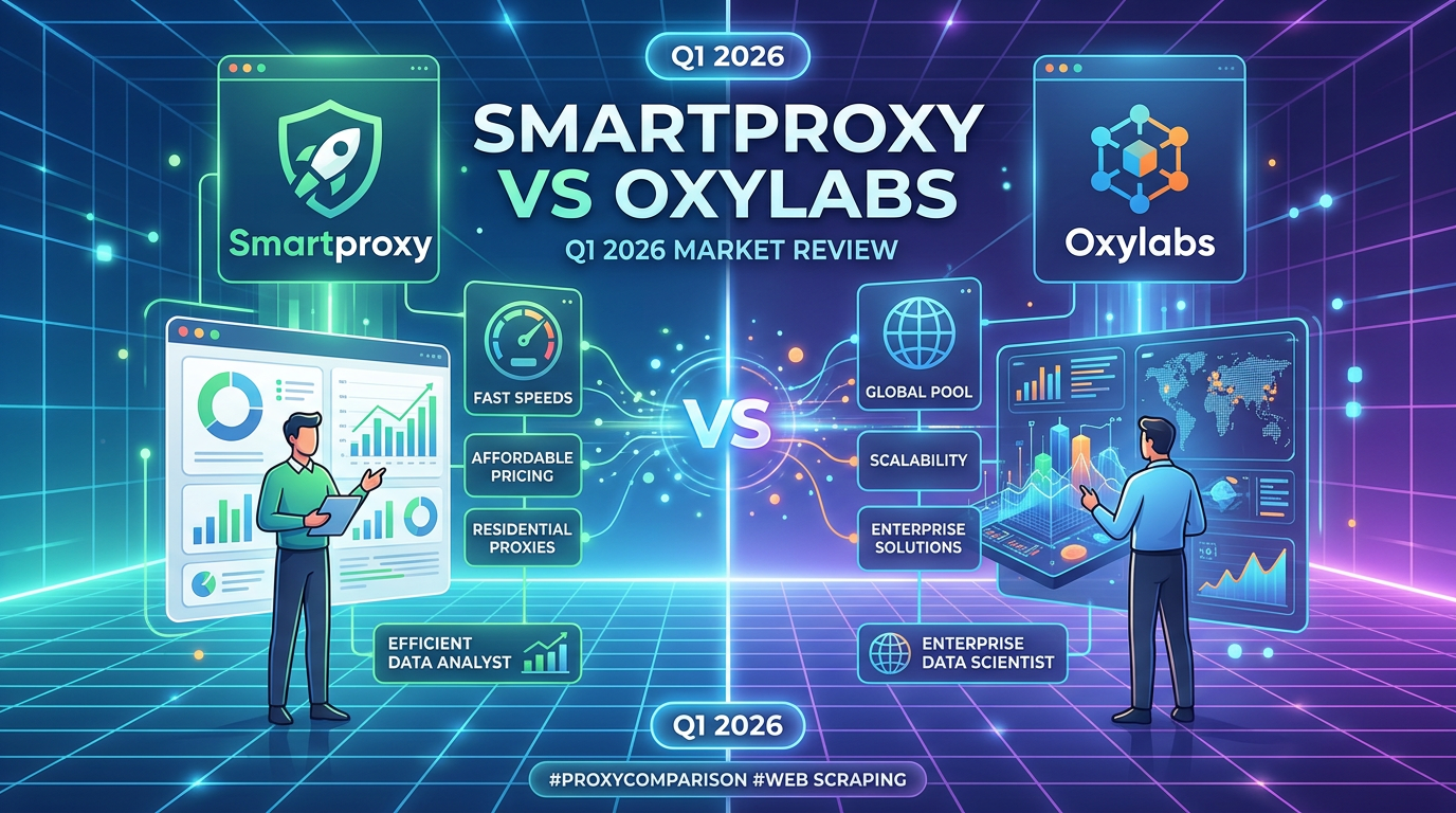 Smartproxy vs Oxylabs in Q1 2026 — Both Major Updates Launched, Here Is What Changed