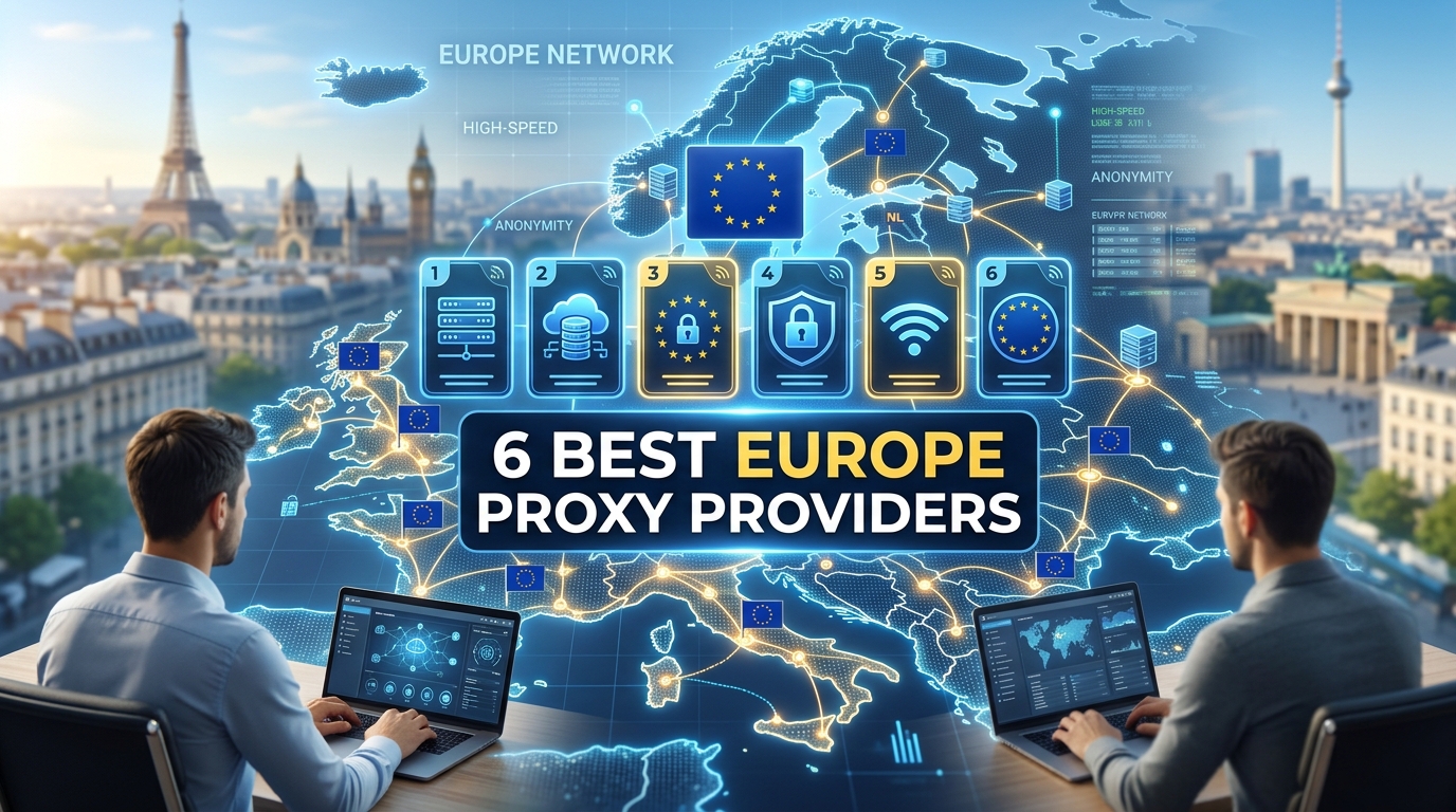 6 Best Europe Proxy Providers