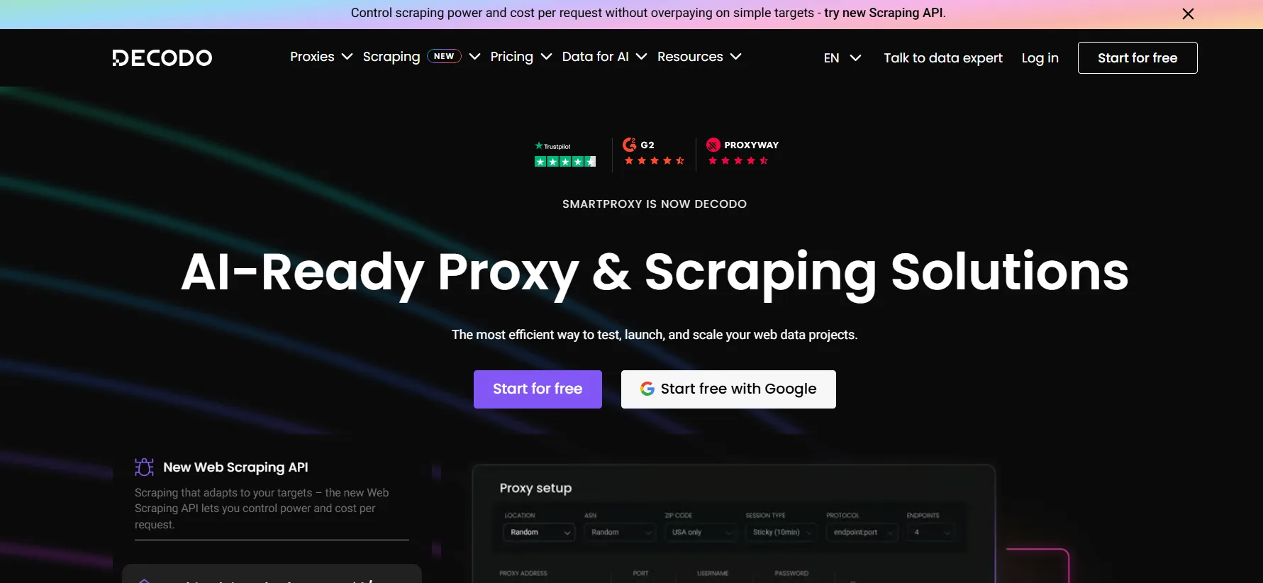 Decodo — Best Overall Value for Craigslist