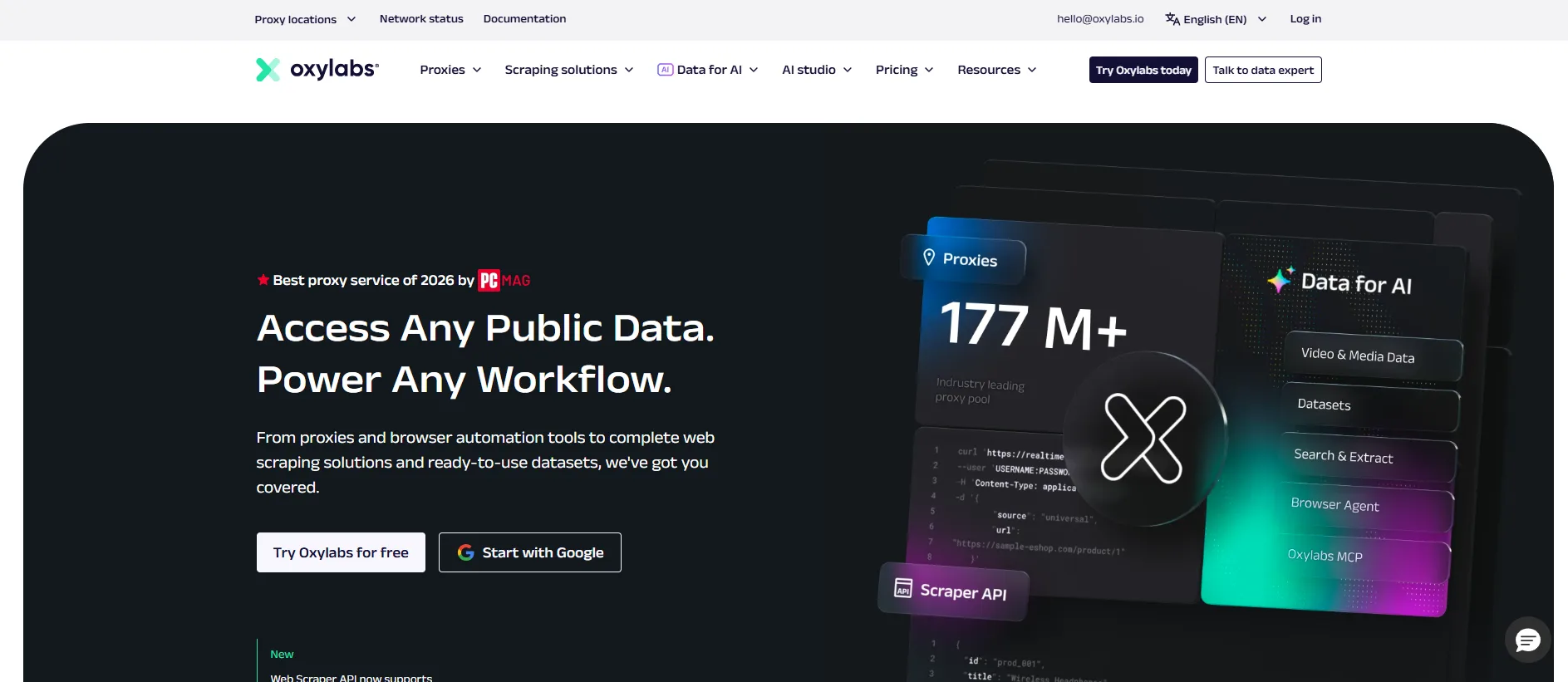 Oxylabs — Best Overall for European Enterprise Coverage