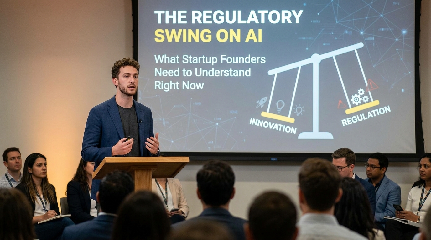 The Regulatory Swing on AI — What Startup Founders Need to Understand Right Now