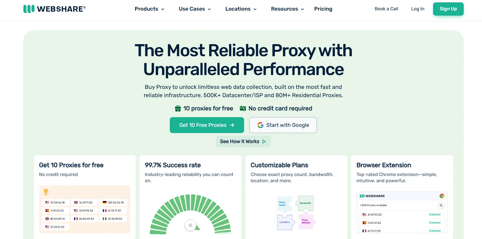 Webshare: Best Free USA Proxy Tier